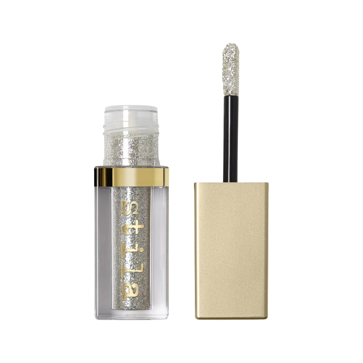 stila front packaging showing bottle and label, easy identification benefit