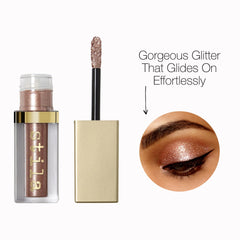 stila close-up of shimmer texture highlighting glitter-pearl blend for luminous finish