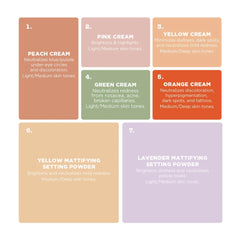 stila scale next to hand size comparison emphasizing compact travel-ready convenience