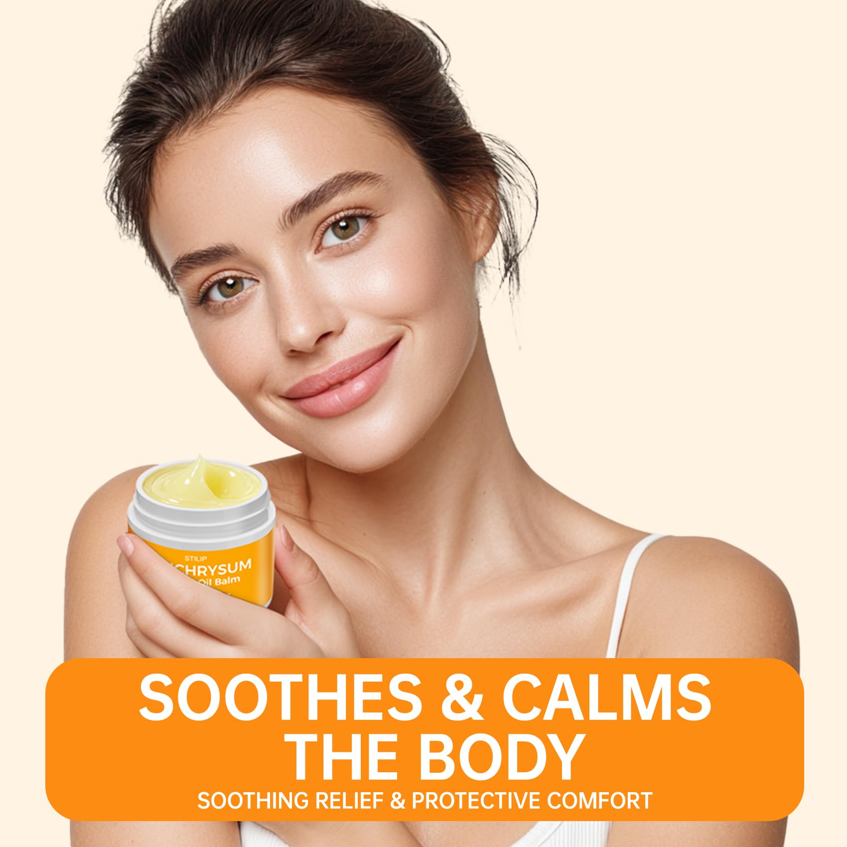 STILIP display of shea butter and jojoba oil ingredients nourishing the skin