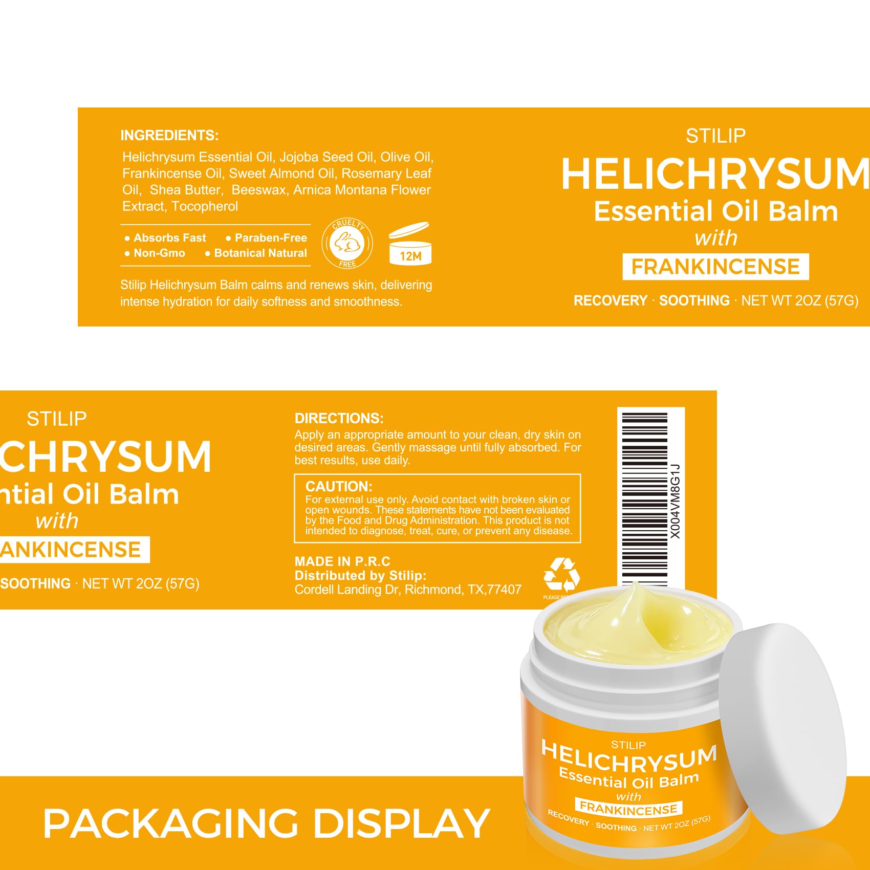 STILIP balm on a bathroom shelf in minimal lifestyle setting promoting daily use