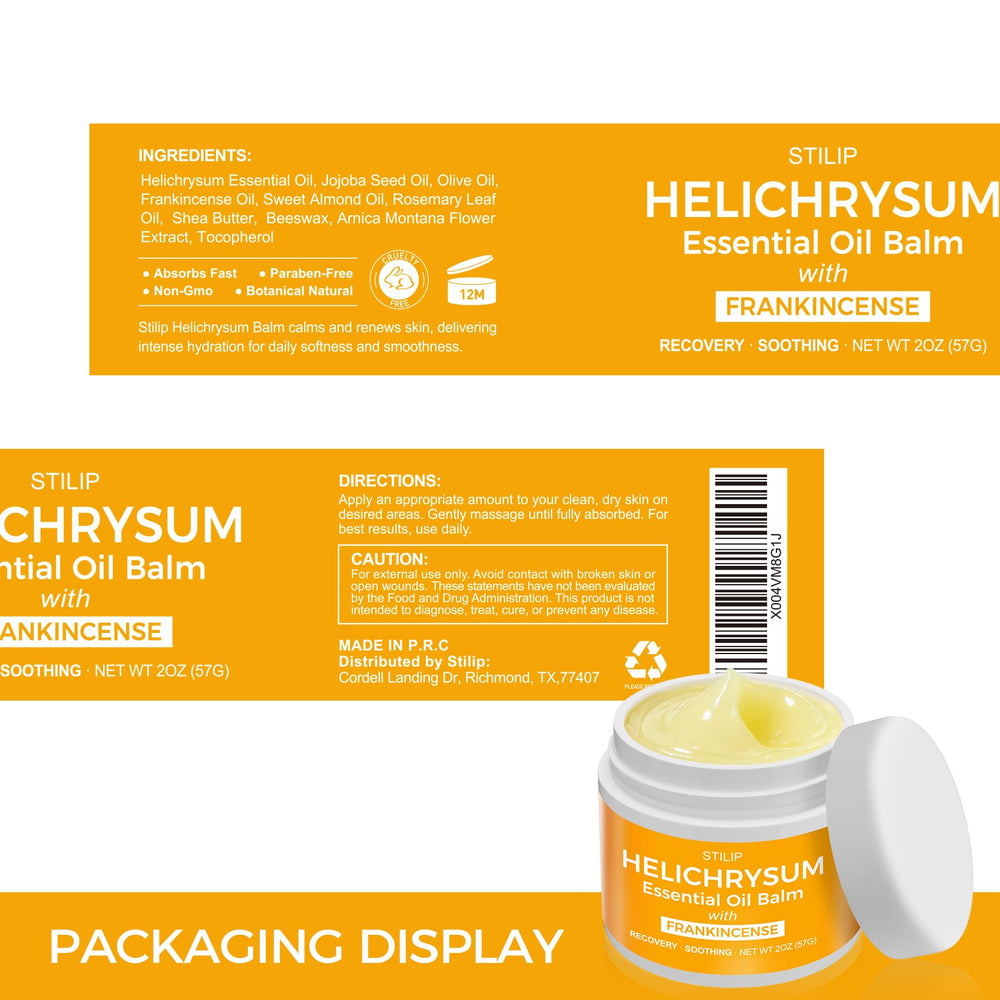 STILIP balm on a bathroom shelf in minimal lifestyle setting promoting daily use