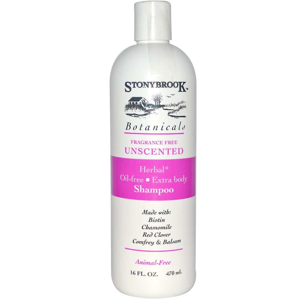 Stonybrook front bottle showing label and fragrance-free benefit
