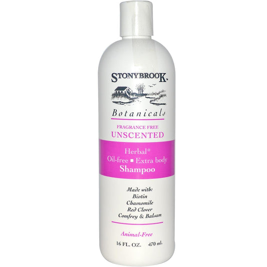 Stonybrook front bottle showing label and fragrance-free benefit