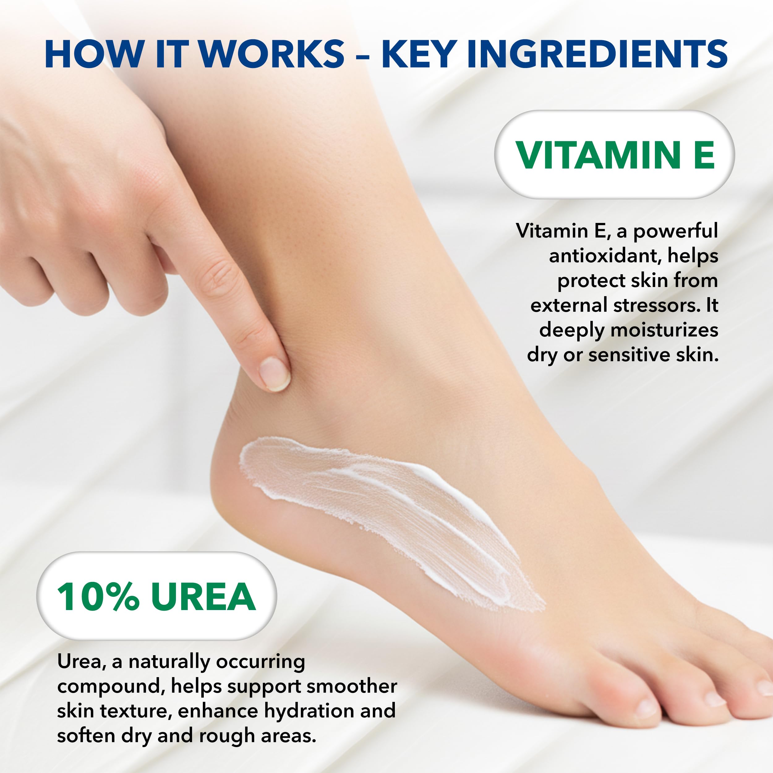 STRATUS PHARMACEUTICALS applied to hands demonstrating quick absorption and softer feel