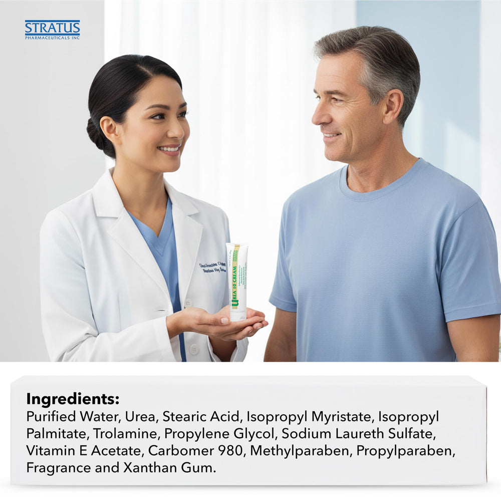 STRATUS PHARMACEUTICALS tube on bathroom shelf styled to show daily routine convenience