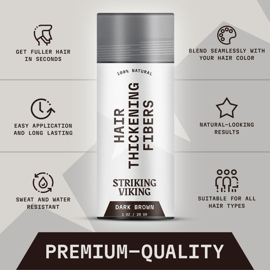 Close-up of Striking Viking fiber texture highlighting soft cotton-keratin blend benefits