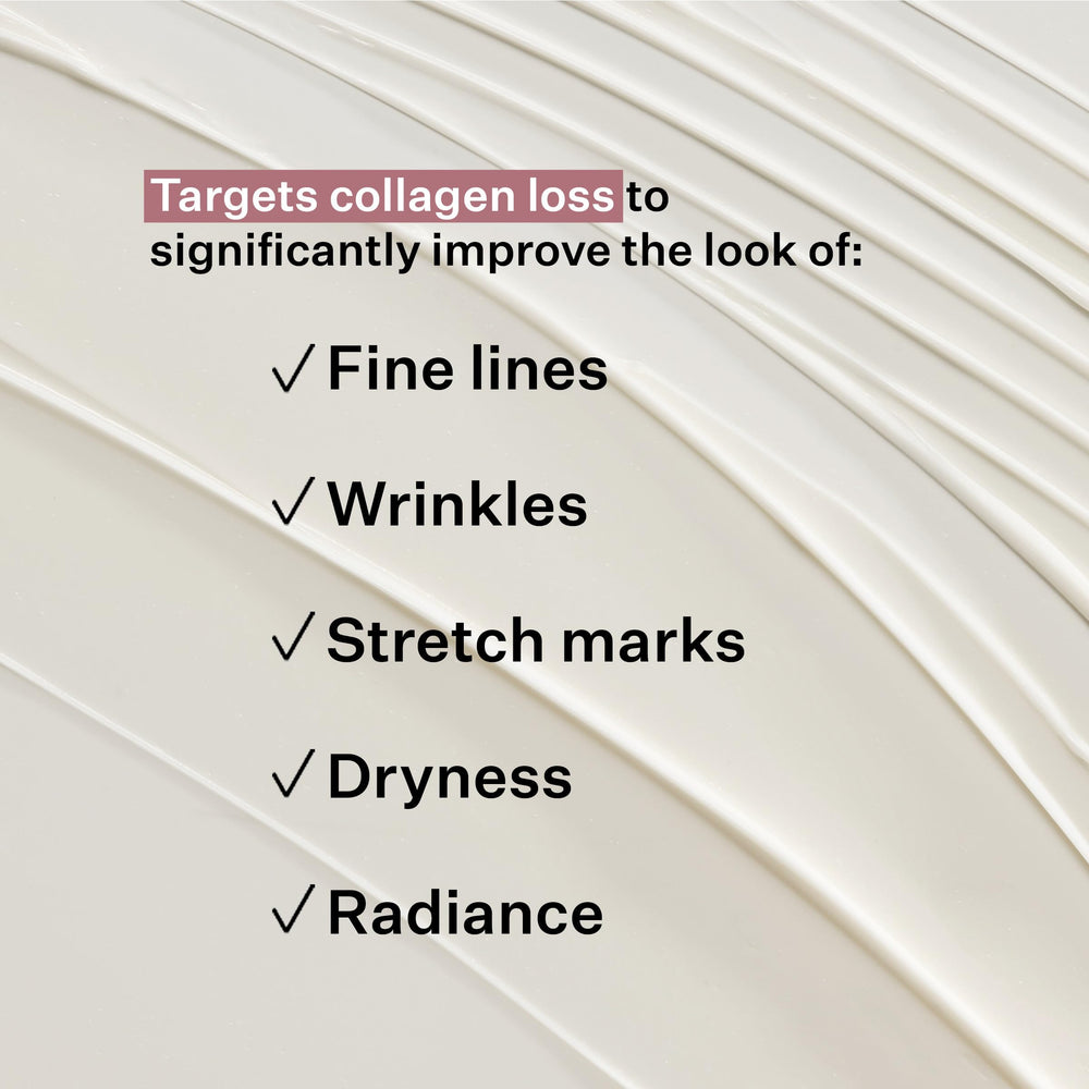 StriVectin spread on thigh to target stretch marks and boost skin elasticity