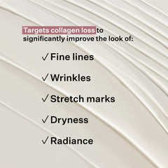 StriVectin spread on thigh to target stretch marks and boost skin elasticity