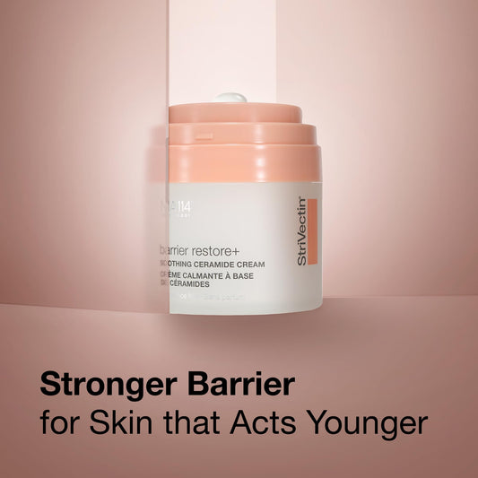 StriVectin cream texture close-up highlighting rich, smooth moisturizing finish