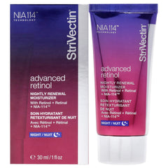 StriVectin front jar shot showing sleek packaging and anti-aging benefits