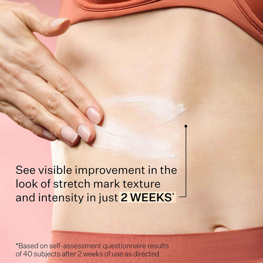 StriVectin on a bathroom vanity in lifestyle shot suggesting daily use