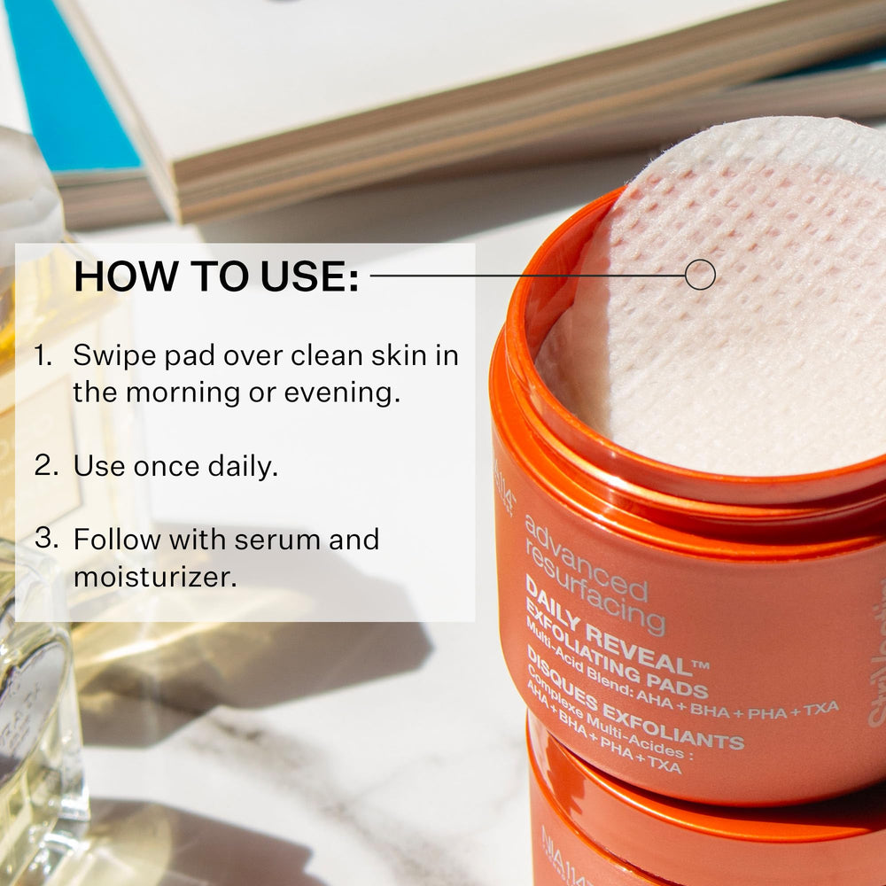 StriVectin composition visual highlighting exfoliating acids and brightening actives
