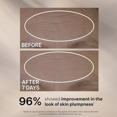 StriVectin applying serum to cheek demonstrating fast absorption benefit