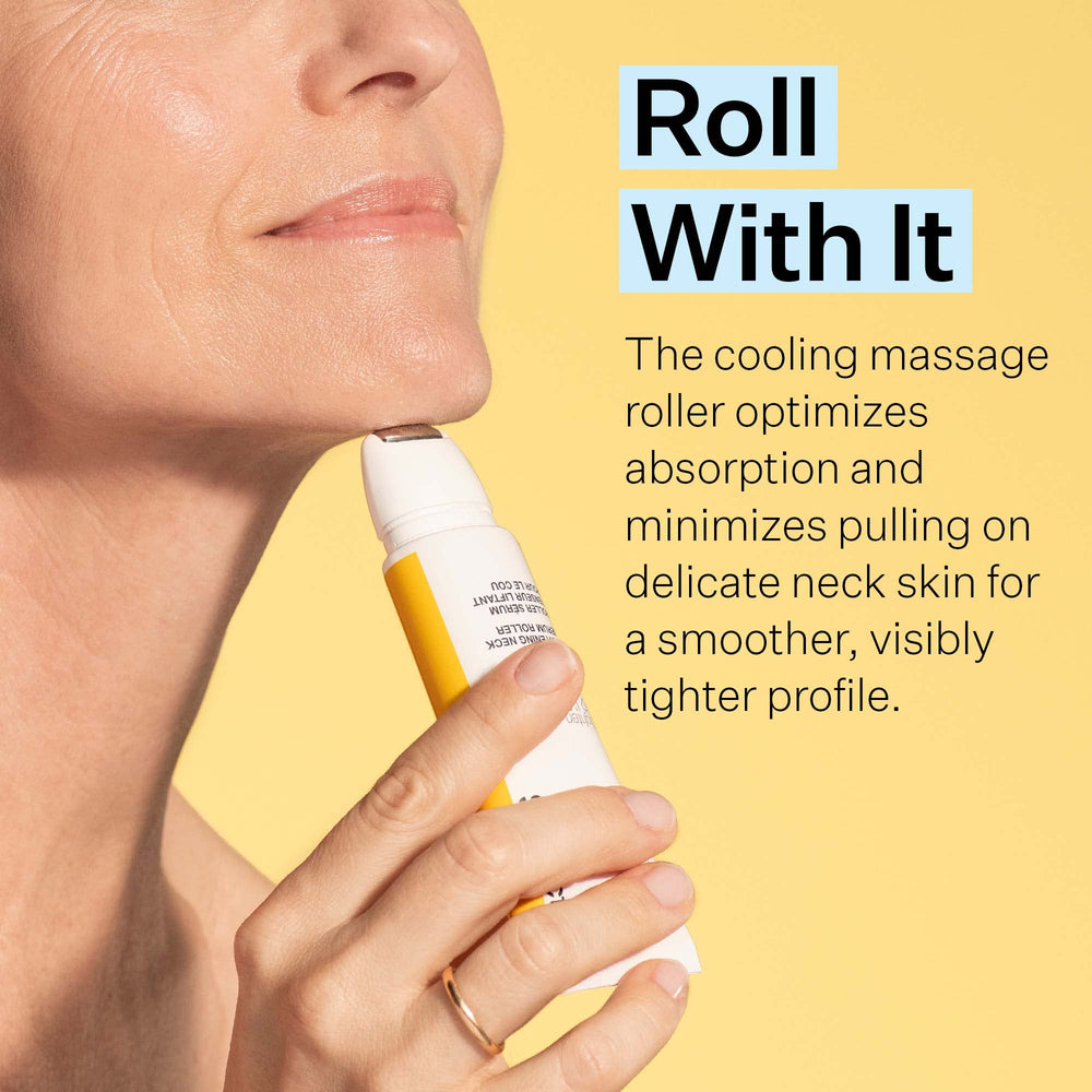 StriVectin on a bathroom vanity suggesting daily skincare routine