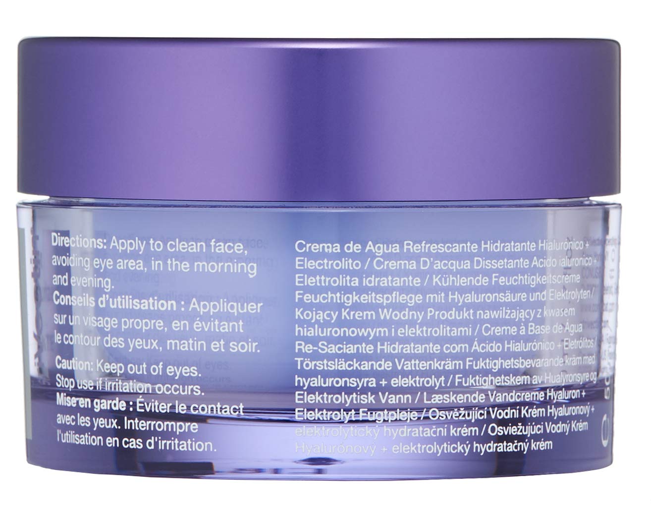 StriVectin close-up of cream-gel texture highlighting lightweight, hydrating finish