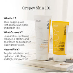 StriVectin cream texture close-up revealing smooth, fast-absorbing feel