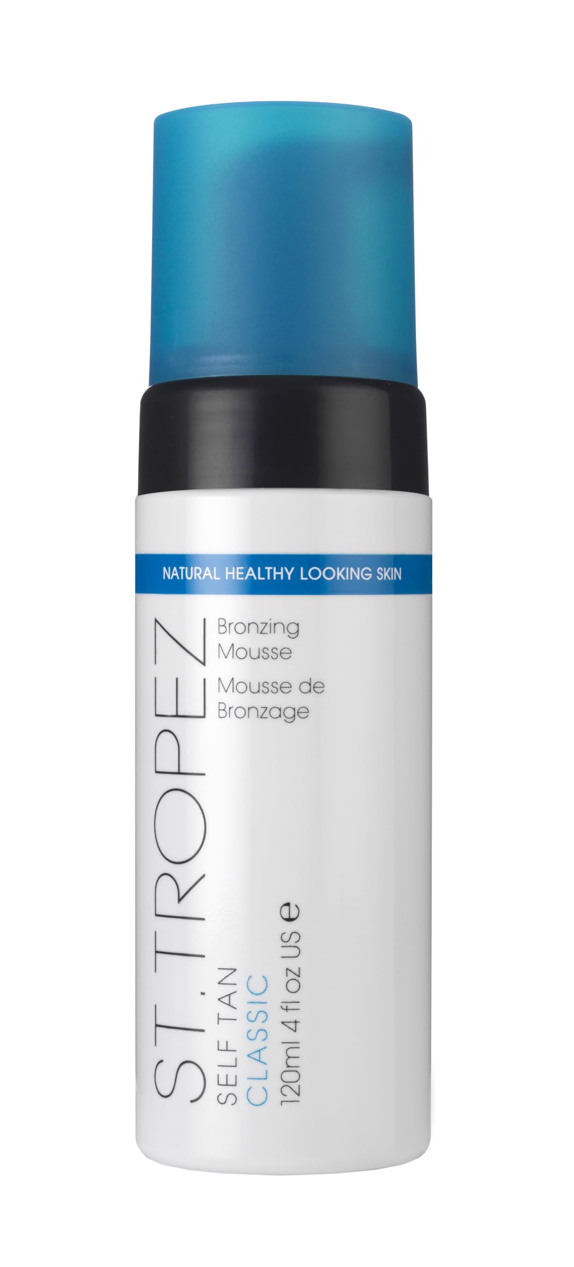 St.Tropez front packaging showing classic bronzing mousse for easy recognition