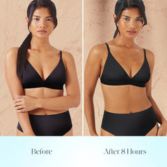 St.Tropez product label detail highlighting vegan and cruelty-free benefits