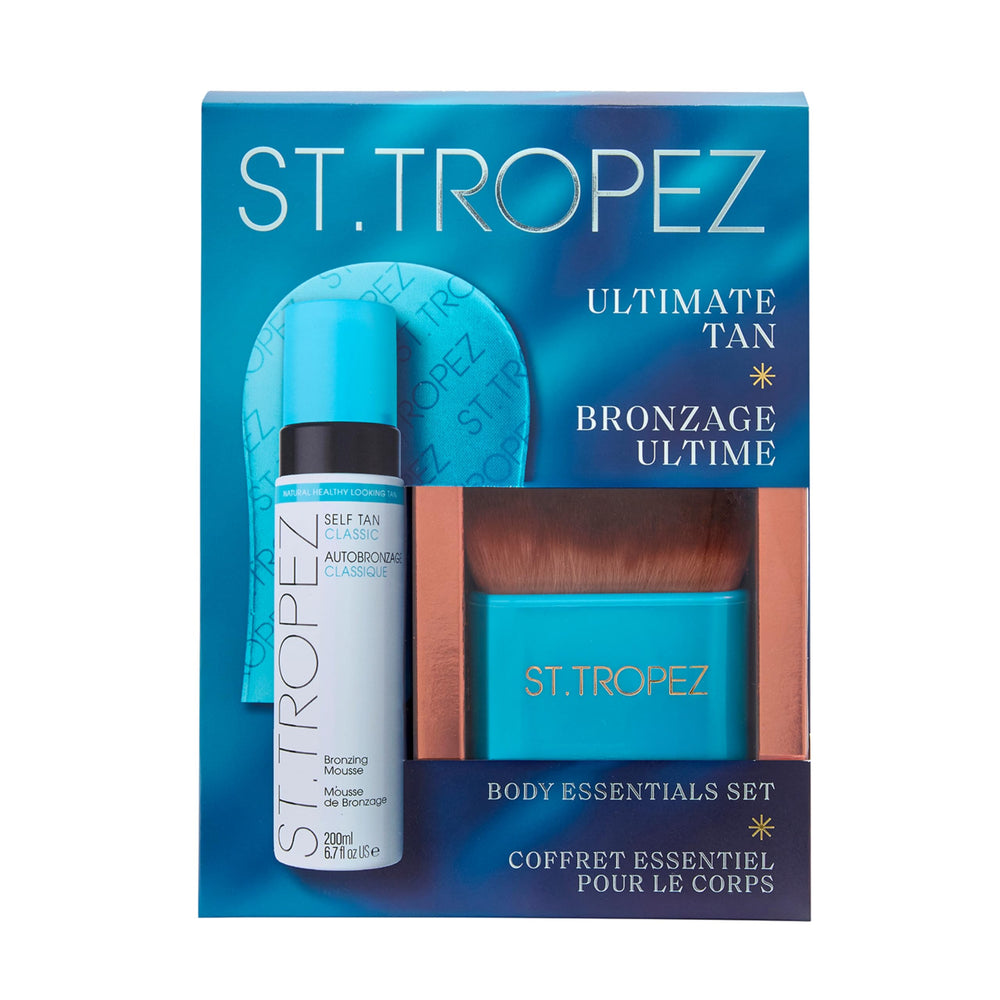 St.Tropez set on bathroom vanity suggesting effortless at-home use