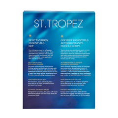 St.Tropez 6.7 fl oz bottle next to common items for size reference