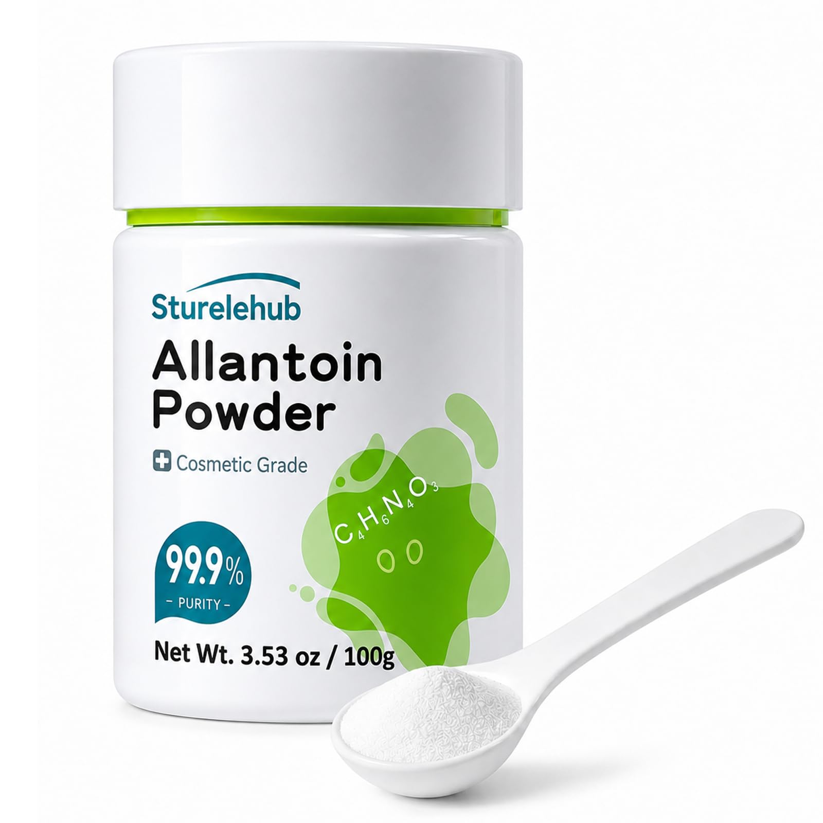 Sturelehub front packaging showing product and ingredient purity benefit
