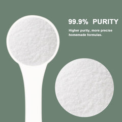 Sturelehub jar top view with powder texture offering easy scooping benefit