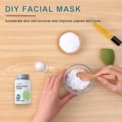 Precision scale weighing Sturelehub powder for accurate DIY formulation