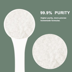Sturelehub glycolic acid powder texture close-up highlights fine particle consistency benefit