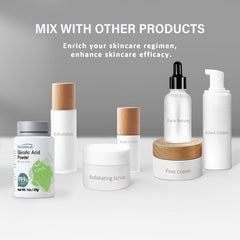 Sturelehub glycolic acid on formulation workbench with tools for safe DIY mixing benefit