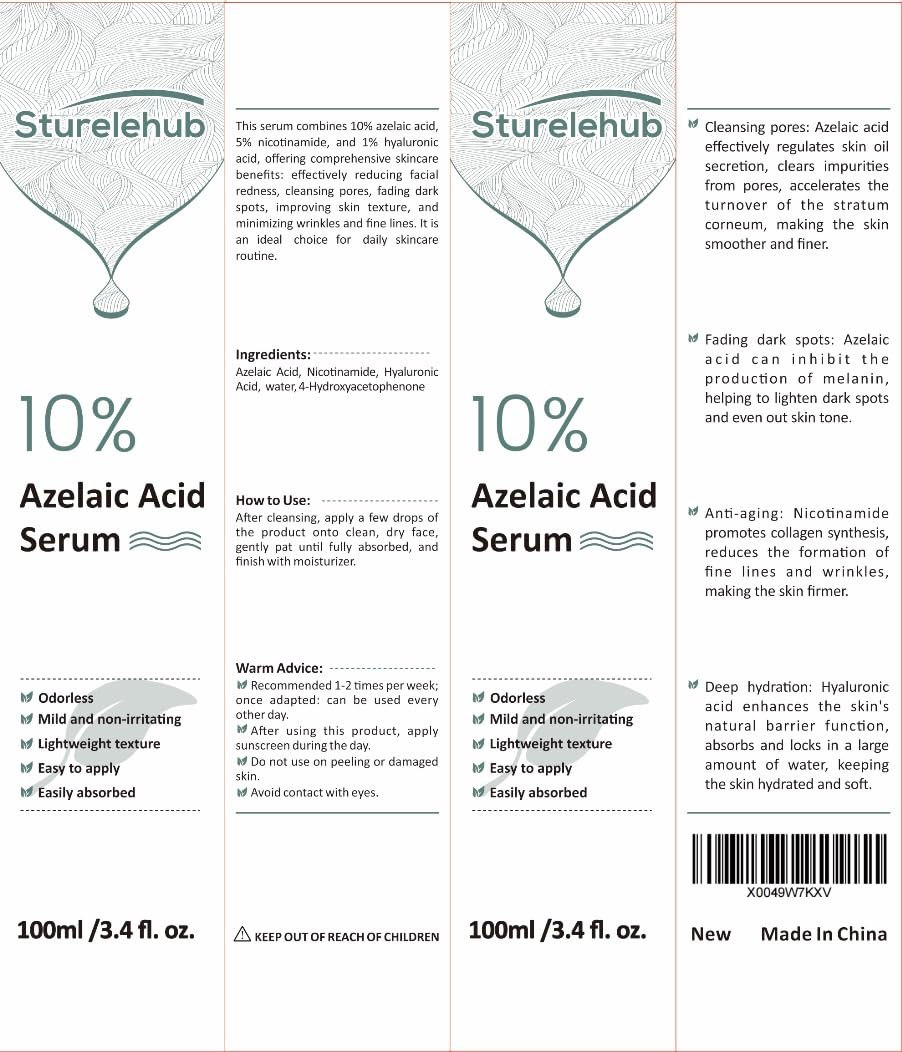 Sturelehub on bathroom vanity beside SPF showing routine protection benefit
