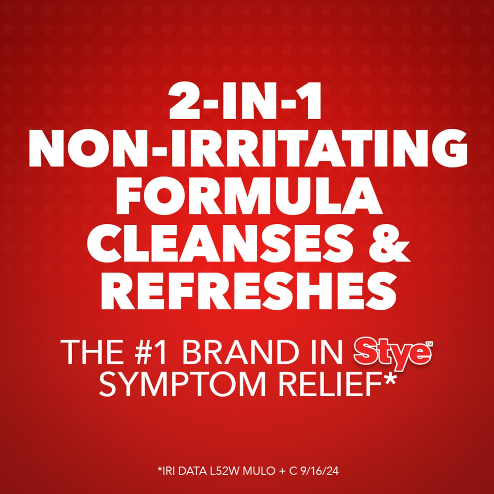 Stye individually wrapped wipe being opened providing hygienic single-use benefit