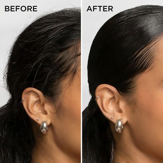 Style Factor Edge Booster close-up of wax texture highlighting beeswax conditioning and smooth glide