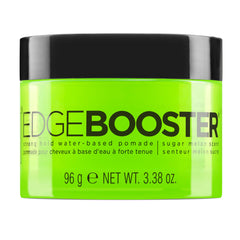 Style Factor EDGE BOOSTER front jar showing label and packaging benefits