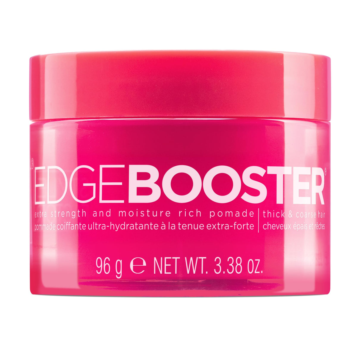Style Factor front view jar showing product and branding, conveys reliable strong hold