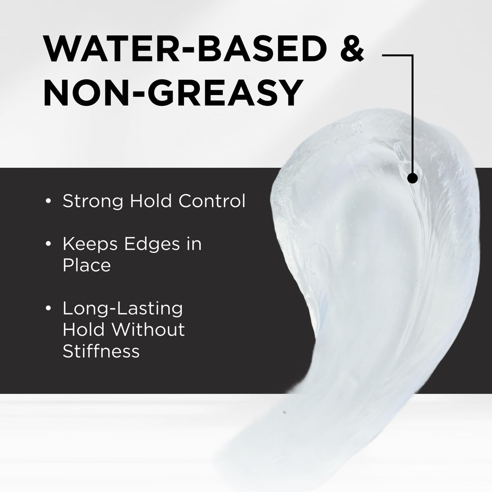 Style Factor applied to hairline showcasing strong hold and clean edges