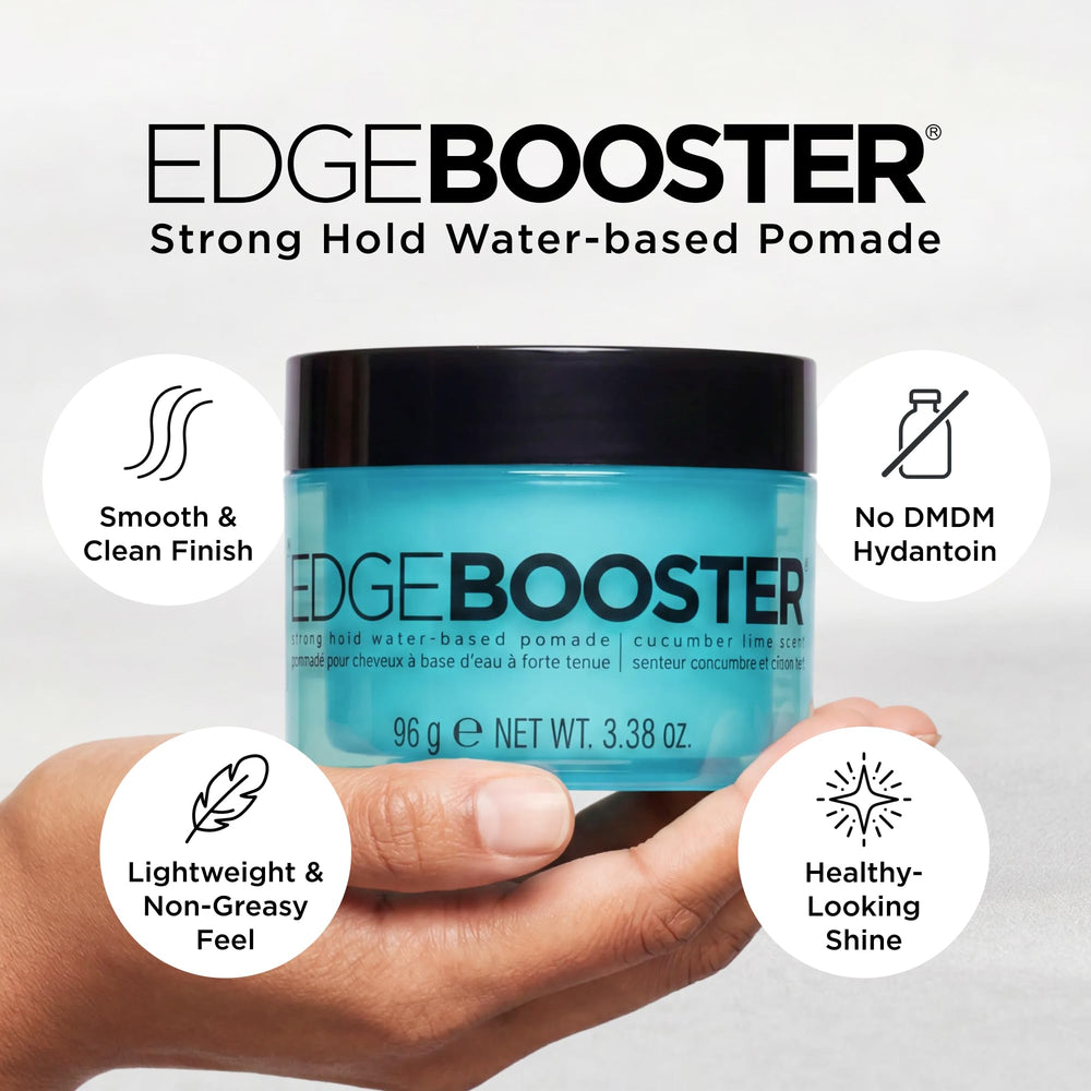 Style Factor EDGE BOOSTER close-up of pomade texture highlighting smooth application