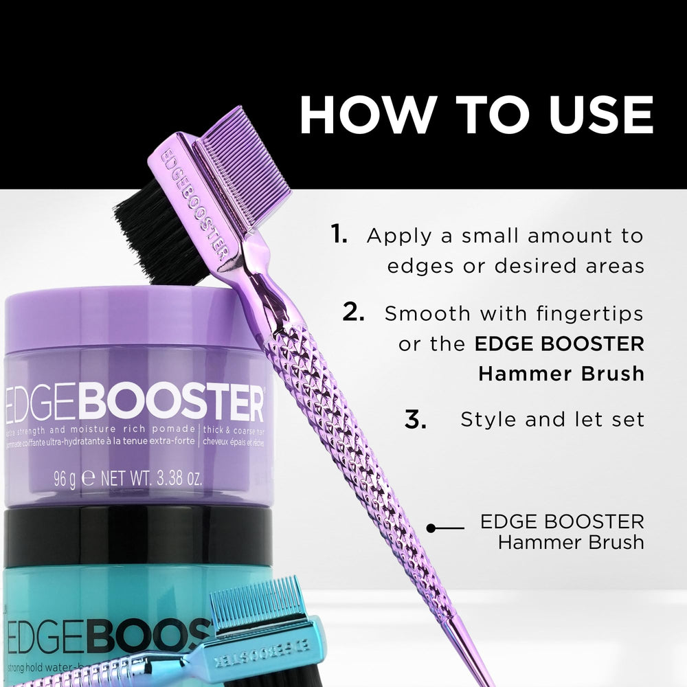 Style Factor jar held in hand showing 3.38 oz scale and portability