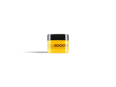Style Factor EDGEBOOSTER next to a hand for scale, compact travel size convenience