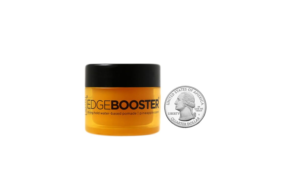 Style Factor EDGEBOOSTER creamy texture close-up with glossy shine for smooth styling