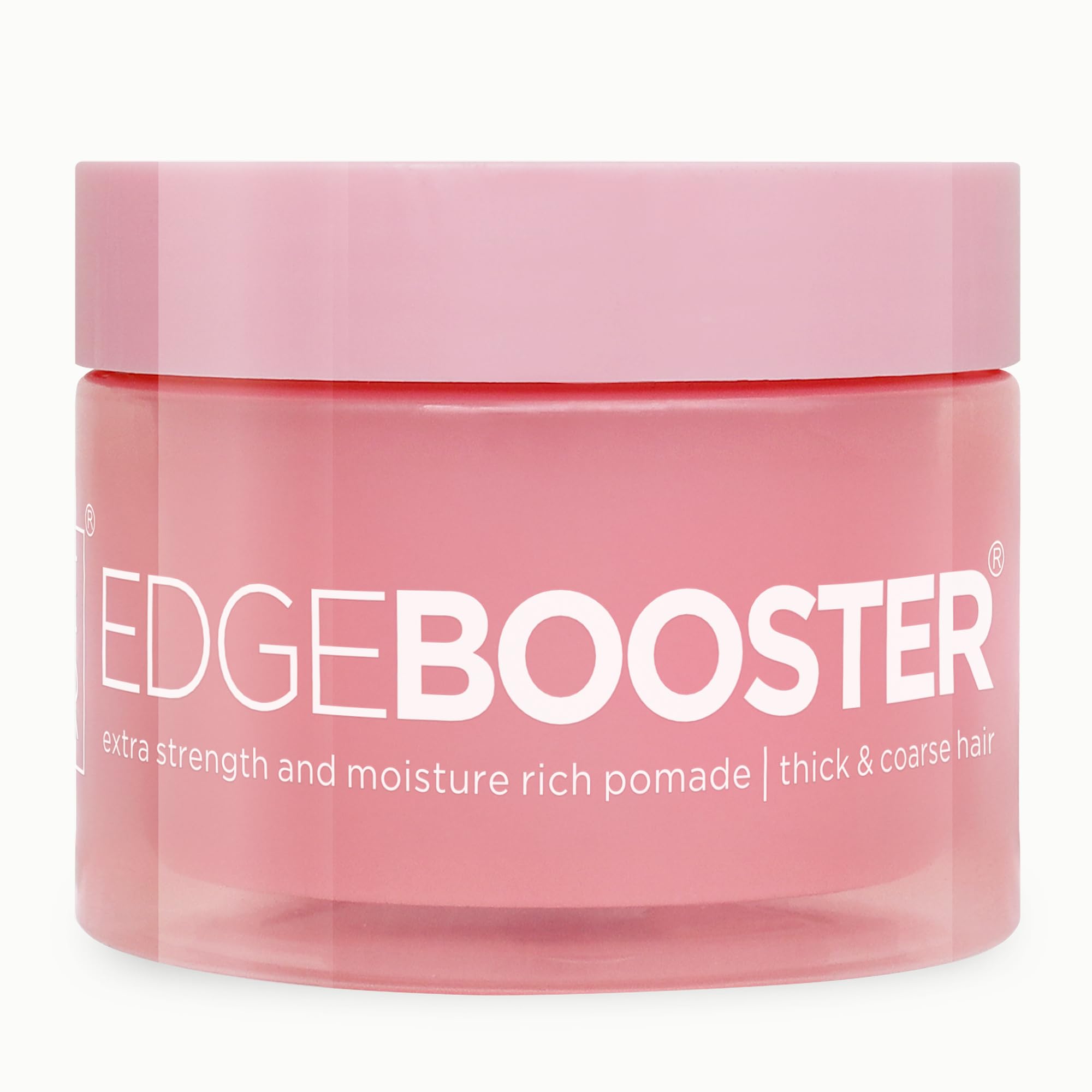 Style Factor jar front label showing Pink Sapphire and strong hold benefit