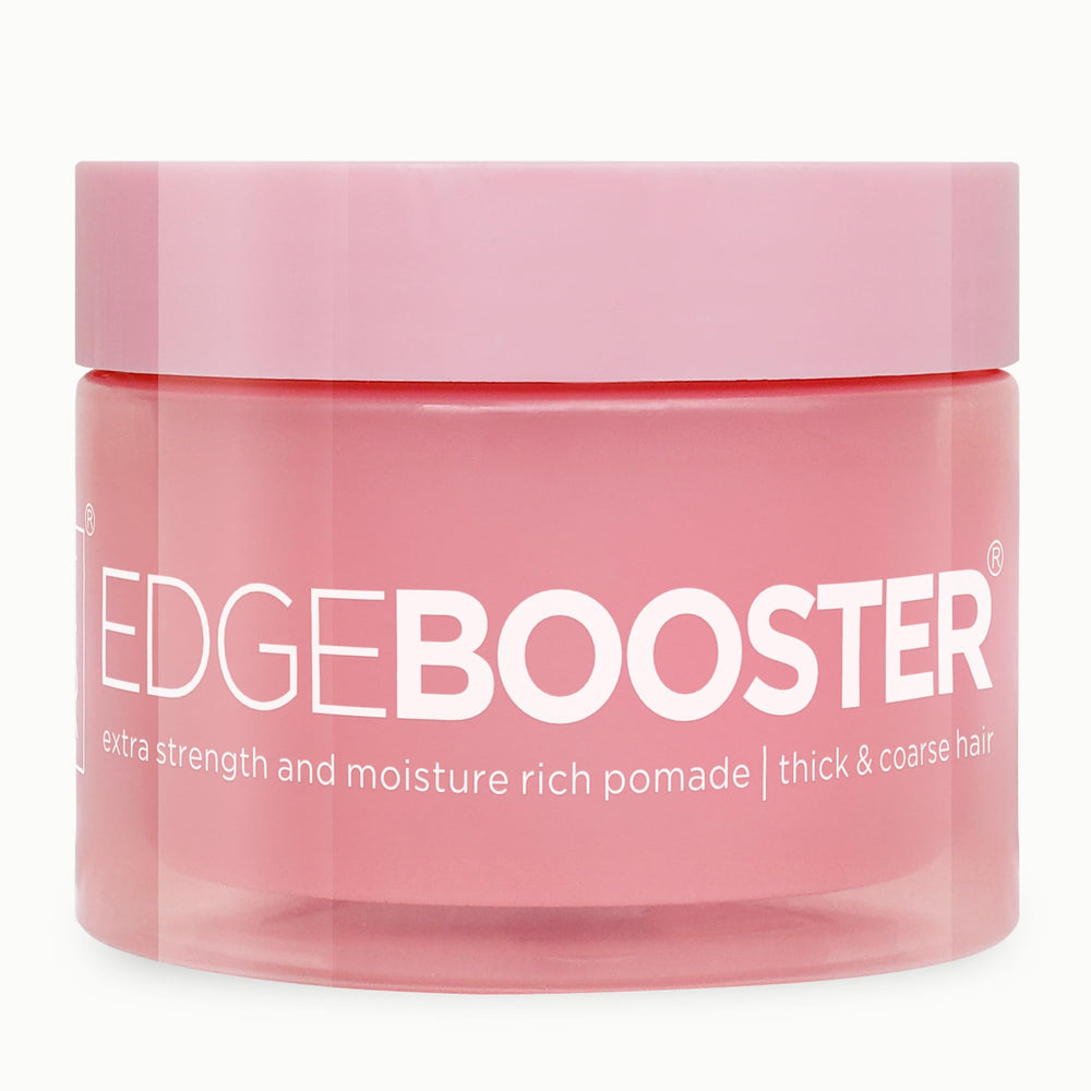 Style Factor jar front label showing Pink Sapphire and strong hold benefit