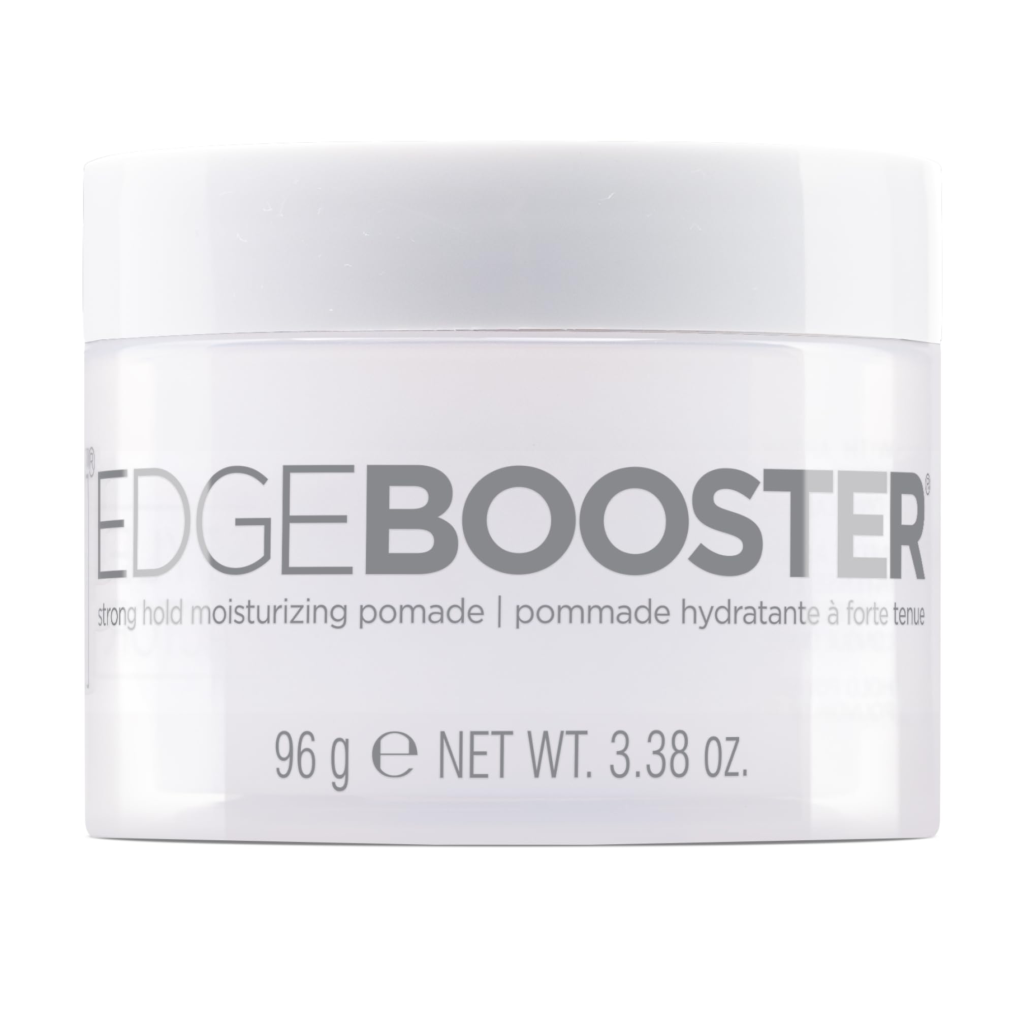 Style Factor jar front packaging showing label and strong-hold promise