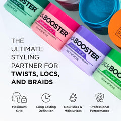 Style Factor open jar close-up texture showing gel sheen and smooth consistency