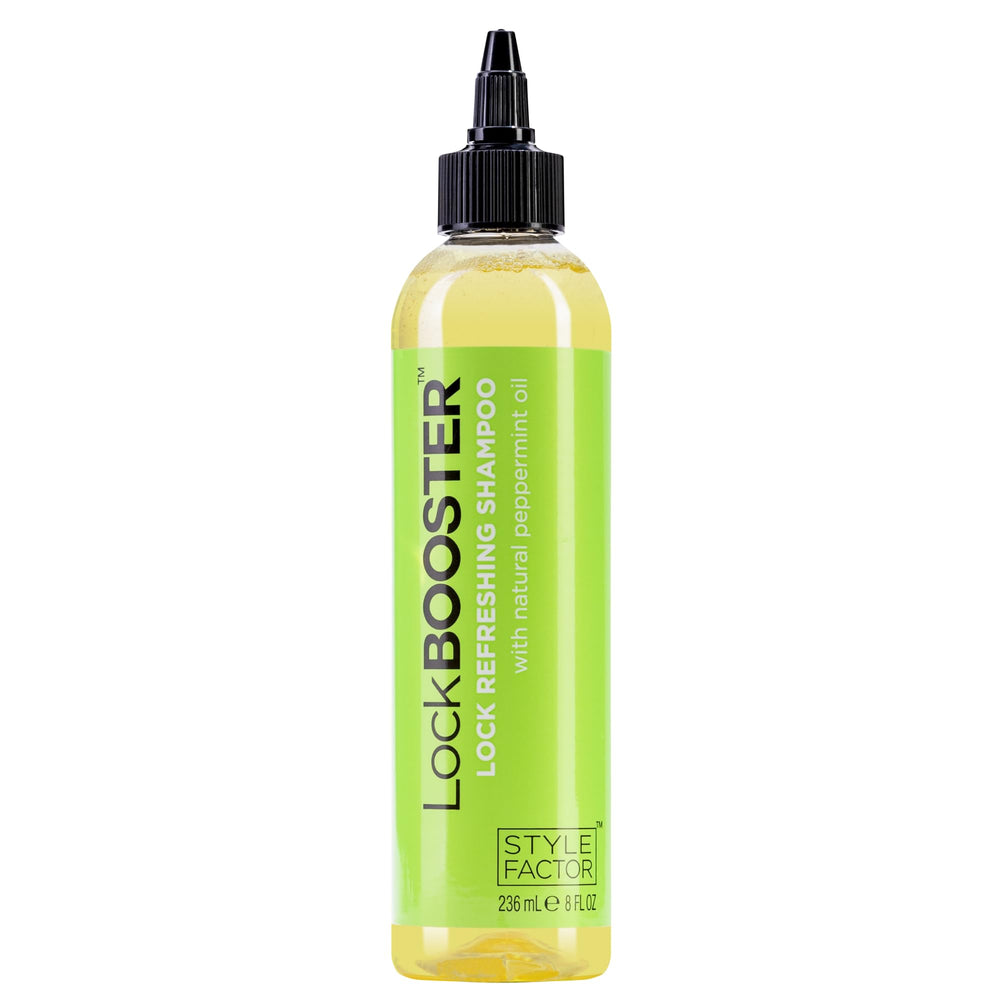 Style Factor front bottle view showing branding and clean design for quick recognition