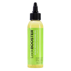 Style Factor LockBOOSTER front bottle view showing product and benefits