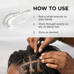Style Factor LOCTICIAN with buriti and avocado oils illustrating nourishment benefit
