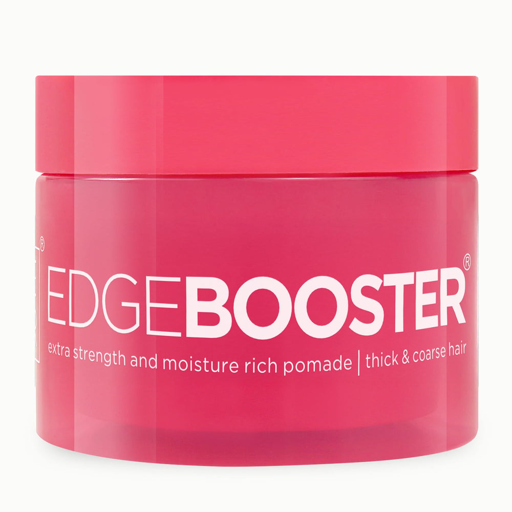 Style Factor jar front view showing label and strong-hold promise