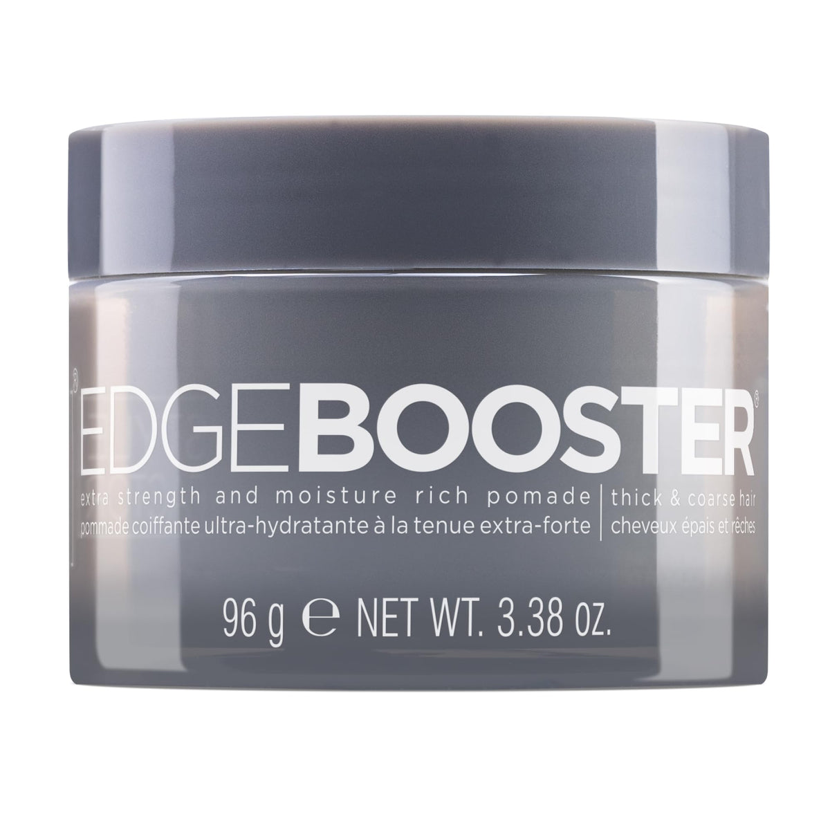 Style Factor front jar view showing hematite pomade and firm hold