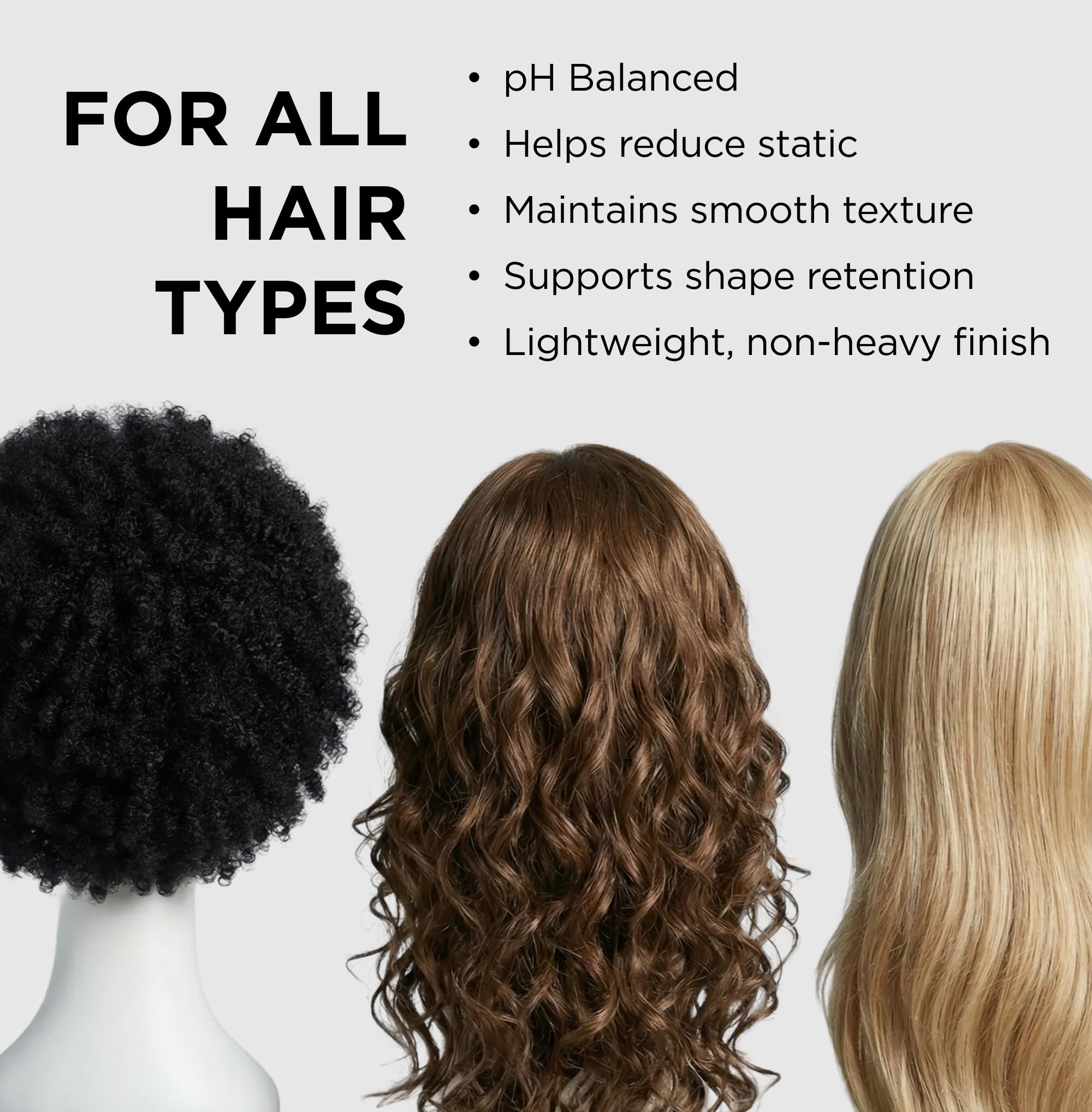 Style Factor sleek finished wig showing soft, frizz-free shine